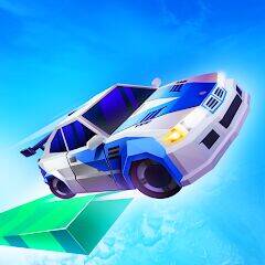 Скачать взломанную Ramp Racing 3D — Гонки и трюки [Много монет] MOD apk на Андроид
