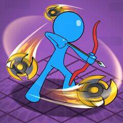 Скачать взломанную Stickman Survivor [Много монет] MOD apk на Андроид