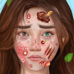 Скачать взломанную ASMR врач: Игра Салон Макияжа [Много денег] MOD apk на Андроид