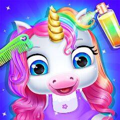 Скачать взломанную Стилист для волос животных [Много монет] MOD apk на Андроид