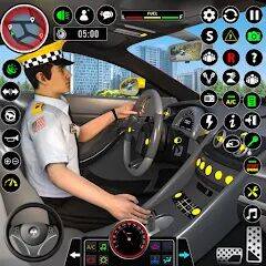 Скачать взломанную Russian Taxi Car Driving Games [Много денег] MOD apk на Андроид