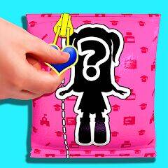 Скачать взломанную Doll Unbox! Fun Unboxing Games [Много денег] MOD apk на Андроид