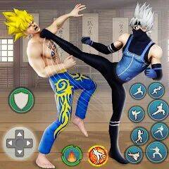 Скачать взломанную Karate King Kung Fu Fight Game [Мод меню] MOD apk на Андроид