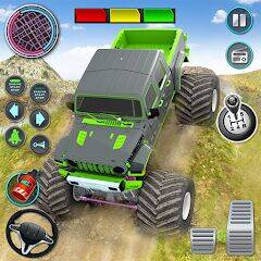 Скачать взломанную гонки на грузовиках-монстрах [Много монет] MOD apk на Андроид