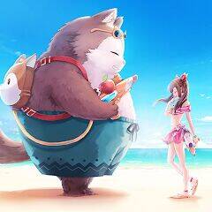 Скачать взломанную Ash Tale-風の大陸- [Много денег] MOD apk на Андроид