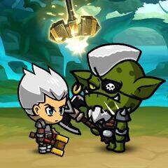 Скачать взломанную Just Idle: Idle Hero RPG [Много монет] MOD apk на Андроид