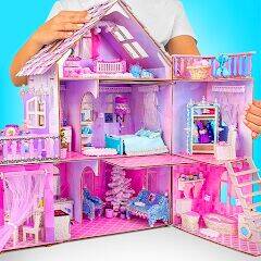 Скачать взломанную Doll House Design: Girl Games [Бесплатные покупки] MOD apk на Андроид