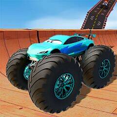 Скачать взломанную Monster Truck Stunt : Car Game [Много монет] MOD apk на Андроид