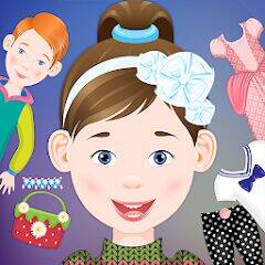 Скачать взломанную Игра одевалки для девочек [Много денег] MOD apk на Андроид