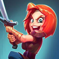 Скачать взломанную Heroes of Mighty Wars [Много монет] MOD apk на Андроид