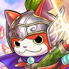 Скачать взломанную 妖怪三国志 国盗りウォーズ [Много монет] MOD apk на Андроид