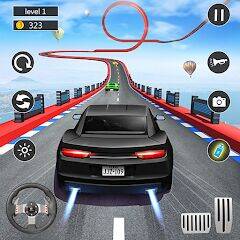 Скачать взломанную GT Car Stunts - Ramp Car Games [Мод меню] MOD apk на Андроид