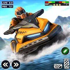 Скачать взломанную Jetski Boat racing: Boat Games [Бесплатные покупки] MOD apk на Андроид