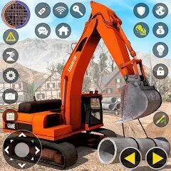 Скачать взломанную строительная игра экскаватор [Много денег] MOD apk на Андроид