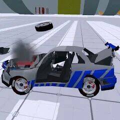 Скачать взломанную Car Destruction Simulator 3D [Много денег] MOD apk на Андроид