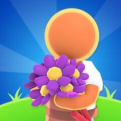 Скачать взломанную Flower factory tycoon [Много денег] MOD apk на Андроид