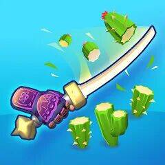 Скачать взломанную Sword Melter [Много денег] MOD apk на Андроид