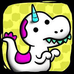 Скачать взломанную Dino Evolution: Игра "Слияние [Бесплатные покупки] MOD apk на Андроид