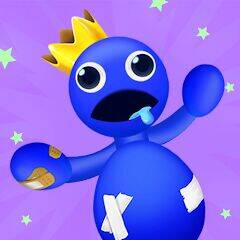 Скачать взломанную Kick The Rainbow Friends [Много денег] MOD apk на Андроид