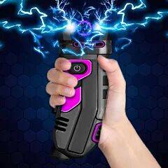 Скачать взломанную Stun Gun Shock Taser Prank Sim [Много денег] MOD apk на Андроид