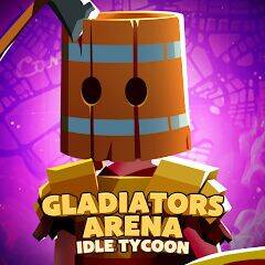 Скачать взломанную Gladiators Arena: Idle Tycoon [Много денег] MOD apk на Андроид