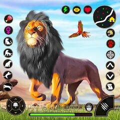 Скачать взломанную Lion Simulator - Lion Games [Много денег] MOD apk на Андроид