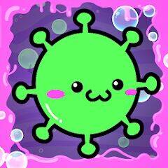 Скачать взломанную Virus Evolution: Merge Game [Бесплатные покупки] MOD apk на Андроид