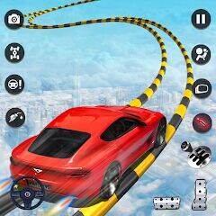 Скачать взломанную Ramp Car Game:Crazy Car Racing [Много монет] MOD apk на Андроид