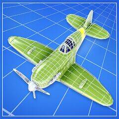 Скачать взломанную Idle Planes: Build Airplanes [Бесплатные покупки] MOD apk на Андроид