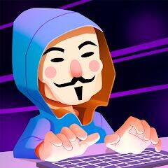 Скачать взломанную Hacking Hero: Hacker Clicker [Много денег] MOD apk на Андроид