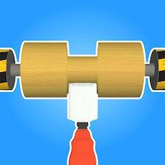 Скачать взломанную Lathe 3D: Wood Carving Offline [Мод меню] MOD apk на Андроид
