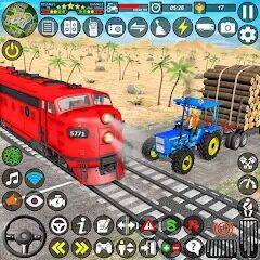 Скачать взломанную Farming Games: Tractor Games [Много денег] MOD apk на Андроид