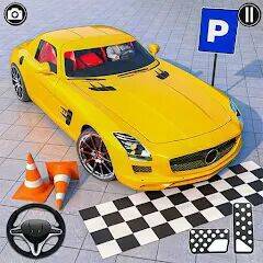 Скачать взломанную Автомобильные игры 3d Парковка [Бесплатные покупки] MOD apk на Андроид