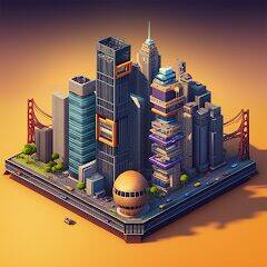 Скачать взломанную Build Master:MarsVille [Бесплатные покупки] MOD apk на Андроид
