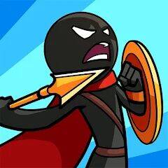 Скачать взломанную Stickman War: Stick Fight Army [Много монет] MOD apk на Андроид