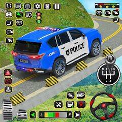 Скачать взломанную Police Car Driving School Game [Бесплатные покупки] MOD apk на Андроид
