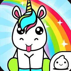 Скачать взломанную Unicorn Evolution Merge Kawaii [Мод меню] MOD apk на Андроид