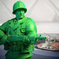 Скачать взломанную Army Men Strike Beta [Много монет] MOD apk на Андроид
