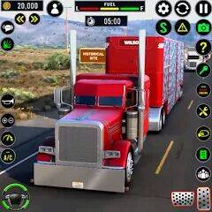 Скачать взломанную American Cargo Truck Driving [Много денег] MOD apk на Андроид