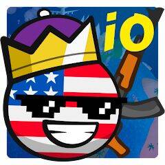 Скачать взломанную Country Balls Io: Battle Arena [Бесплатные покупки] MOD apk на Андроид