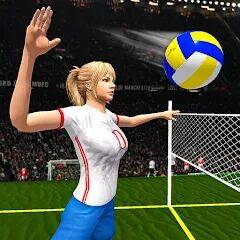 Скачать взломанную Volleyball 3D Champions Games [Мод меню] MOD apk на Андроид