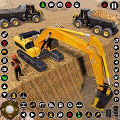Скачать взломанную Construction Dump Truck Sim [Бесплатные покупки] MOD apk на Андроид