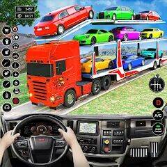 Скачать взломанную Transport Truck Game Car Games [Много денег] MOD apk на Андроид
