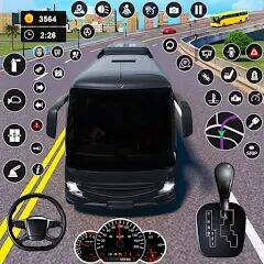 Скачать взломанную Coach Bus Simulator: Bus Games [Много монет] MOD apk на Андроид