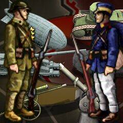 Скачать взломанную Warfare 1917 Trenches Troops [Бесплатные покупки] MOD apk на Андроид