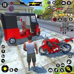 Скачать взломанную Tuk Tuk Auto Rickshaw Games 3D [Мод меню] MOD apk на Андроид
