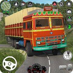 Скачать взломанную Indian Truck Simulator - Lorry [Много денег] MOD apk на Андроид