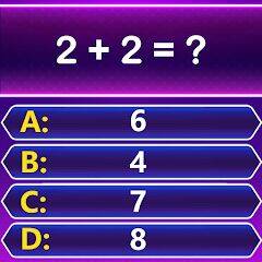 Скачать взломанную Math Trivia - Quiz Puzzle Game [Много монет] MOD apk на Андроид