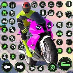 Скачать взломанную Racing Bike Stunt Games Master [Много монет] MOD apk на Андроид