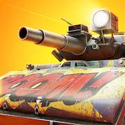 Скачать взломанную Tanks Blitz PVP битвы [Много монет] MOD apk на Андроид